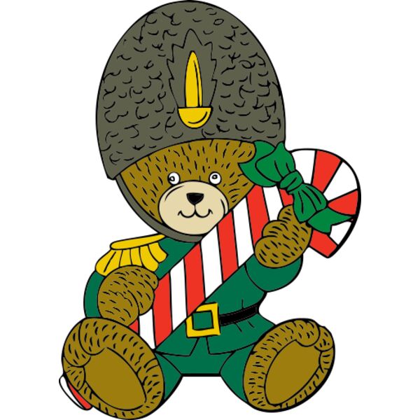 johnny automatic Christmas guard bear Thumbnail