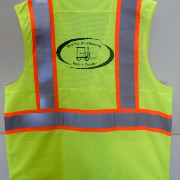 Surveyor Vest Ansi 107 Class 2 Dual Color Safety Vest Thumbnail