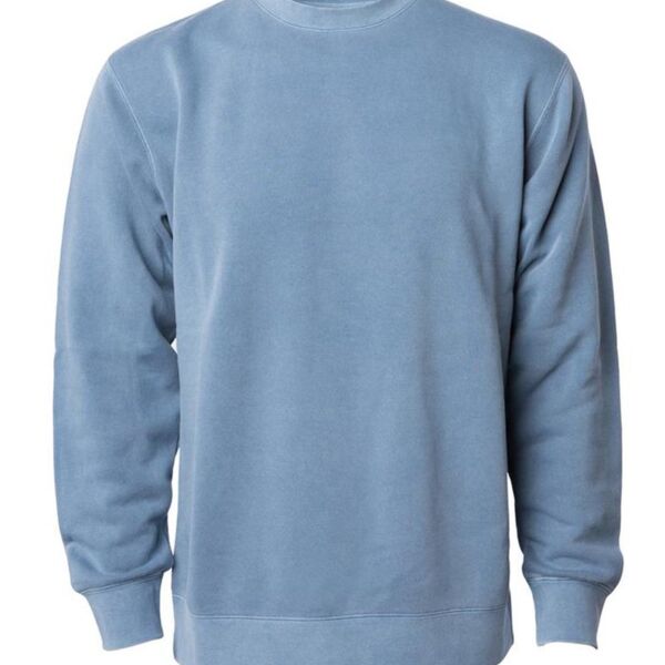 Unisex Pigment Dyed Crew Neck Thumbnail