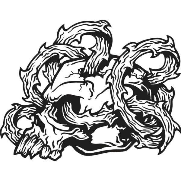 ESskull030bw Thumbnail