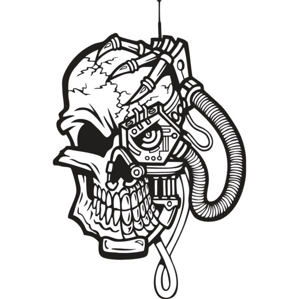 ESskull006BW Thumbnail