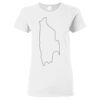 Heavy Cotton Women's Short Sleeve Gildan T-Shirt Thumbnail