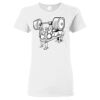 Heavy Cotton Women's Short Sleeve Gildan T-Shirt Thumbnail
