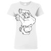 Heavy Cotton Women's Short Sleeve Gildan T-Shirt Thumbnail