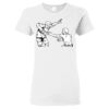 Heavy Cotton Women's Short Sleeve Gildan T-Shirt Thumbnail