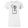 Heavy Cotton Women's Short Sleeve Gildan T-Shirt Thumbnail