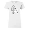 Heavy Cotton Women's Short Sleeve Gildan T-Shirt Thumbnail