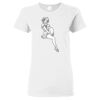 Heavy Cotton Women's Short Sleeve Gildan T-Shirt Thumbnail