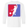 Heavy Cotton Youth Long Sleeve Gildan T-Shirt 5400B Thumbnail