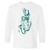 Heavy Cotton Youth Long Sleeve Gildan T-Shirt 5400B Thumbnail