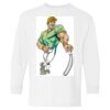 Heavy Cotton Youth Long Sleeve Gildan T-Shirt 5400B Thumbnail
