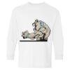 Heavy Cotton Youth Long Sleeve Gildan T-Shirt 5400B Thumbnail