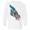 Heavy Cotton Youth Long Sleeve Gildan T-Shirt 5400B Thumbnail