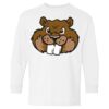 Heavy Cotton Youth Long Sleeve Gildan T-Shirt 5400B Thumbnail