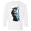 Heavy Cotton Youth Long Sleeve Gildan T-Shirt 5400B Thumbnail