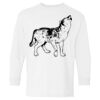 Heavy Cotton Youth Long Sleeve Gildan T-Shirt 5400B Thumbnail