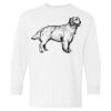 Heavy Cotton Youth Long Sleeve Gildan T-Shirt 5400B Thumbnail