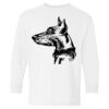 Heavy Cotton Youth Long Sleeve Gildan T-Shirt 5400B Thumbnail