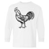 Heavy Cotton Youth Long Sleeve Gildan T-Shirt 5400B Thumbnail