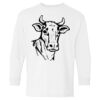 Heavy Cotton Youth Long Sleeve Gildan T-Shirt 5400B Thumbnail