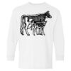 Heavy Cotton Youth Long Sleeve Gildan T-Shirt 5400B Thumbnail