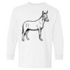 Heavy Cotton Youth Long Sleeve Gildan T-Shirt 5400B Thumbnail