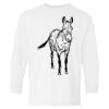 Heavy Cotton Youth Long Sleeve Gildan T-Shirt 5400B Thumbnail