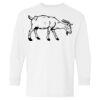 Heavy Cotton Youth Long Sleeve Gildan T-Shirt 5400B Thumbnail