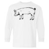 Heavy Cotton Youth Long Sleeve Gildan T-Shirt 5400B Thumbnail