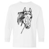 Heavy Cotton Youth Long Sleeve Gildan T-Shirt 5400B Thumbnail