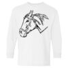 Heavy Cotton Youth Long Sleeve Gildan T-Shirt 5400B Thumbnail