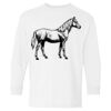 Heavy Cotton Youth Long Sleeve Gildan T-Shirt 5400B Thumbnail