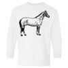 Heavy Cotton Youth Long Sleeve Gildan T-Shirt 5400B Thumbnail