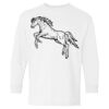 Heavy Cotton Youth Long Sleeve Gildan T-Shirt 5400B Thumbnail