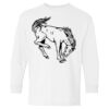 Heavy Cotton Youth Long Sleeve Gildan T-Shirt 5400B Thumbnail
