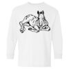 Heavy Cotton Youth Long Sleeve Gildan T-Shirt 5400B Thumbnail