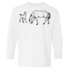 Heavy Cotton Youth Long Sleeve Gildan T-Shirt 5400B Thumbnail