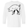 Heavy Cotton Youth Long Sleeve Gildan T-Shirt 5400B Thumbnail