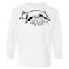 Heavy Cotton Youth Long Sleeve Gildan T-Shirt 5400B Thumbnail