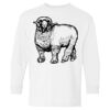 Heavy Cotton Youth Long Sleeve Gildan T-Shirt 5400B Thumbnail