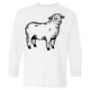 Heavy Cotton Youth Long Sleeve Gildan T-Shirt 5400B Thumbnail