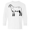 Heavy Cotton Youth Long Sleeve Gildan T-Shirt 5400B Thumbnail