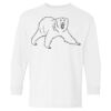 Heavy Cotton Youth Long Sleeve Gildan T-Shirt 5400B Thumbnail