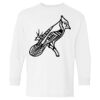 Heavy Cotton Youth Long Sleeve Gildan T-Shirt 5400B Thumbnail