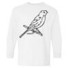 Heavy Cotton Youth Long Sleeve Gildan T-Shirt 5400B Thumbnail