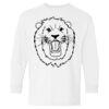 Heavy Cotton Youth Long Sleeve Gildan T-Shirt 5400B Thumbnail