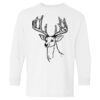 Heavy Cotton Youth Long Sleeve Gildan T-Shirt 5400B Thumbnail