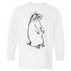 Heavy Cotton Youth Long Sleeve Gildan T-Shirt 5400B Thumbnail