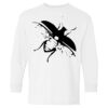Heavy Cotton Youth Long Sleeve Gildan T-Shirt 5400B Thumbnail