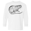 Heavy Cotton Youth Long Sleeve Gildan T-Shirt 5400B Thumbnail